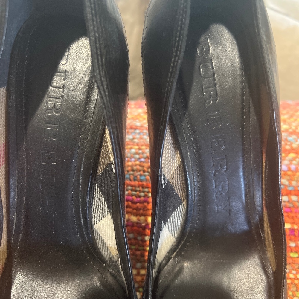 Burberry Black Platform Heels 8/38 IT
